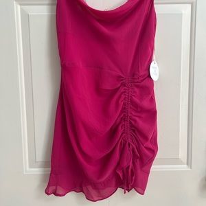 NWT Revolve Mileva Ruched Mini Dress (More To Come) (Homecoming)
